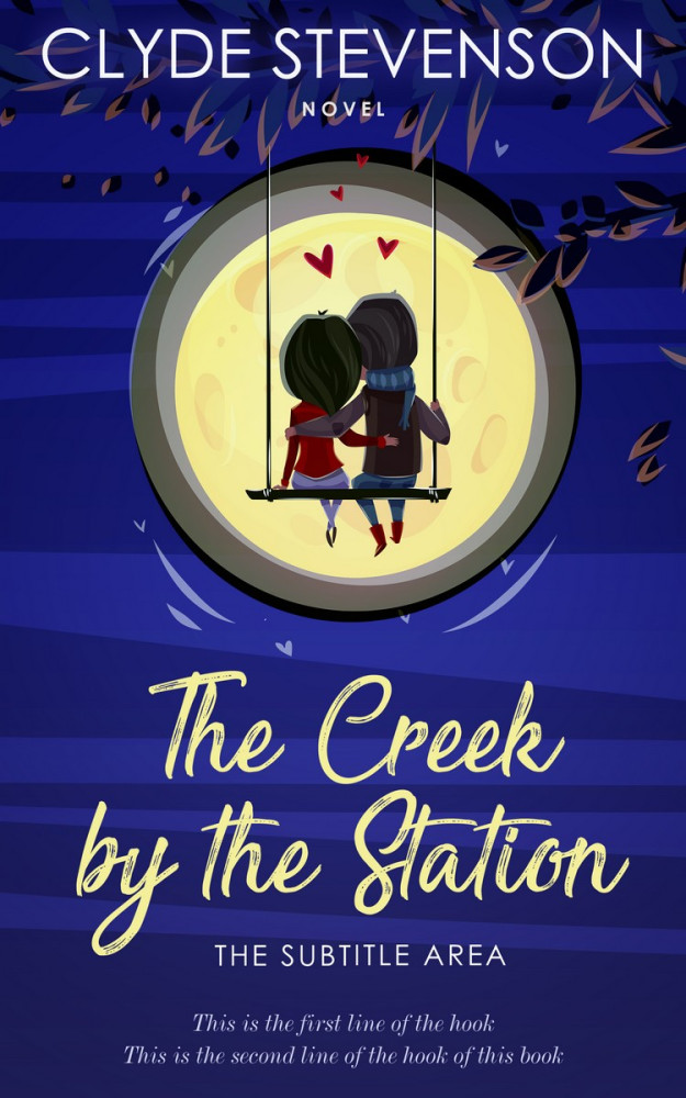 Front view of Astronaut #707 - Premade Romance Book Cover