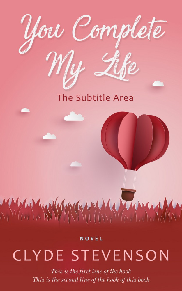 Front view of Shilo #710 - Premade Romance Book Cover