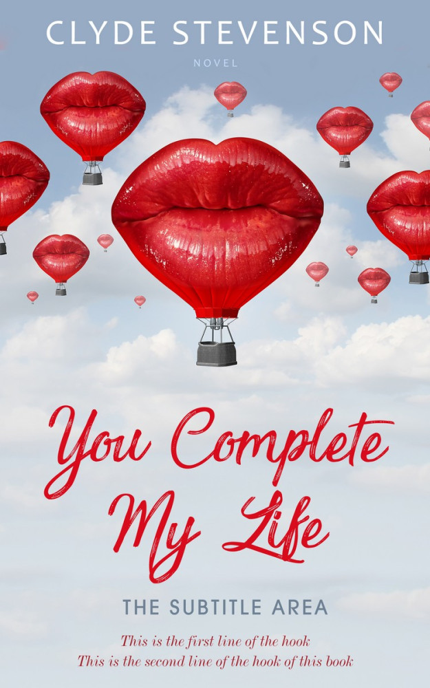 Front view of Mischka #711 - Premade Chick Lit Book Cover