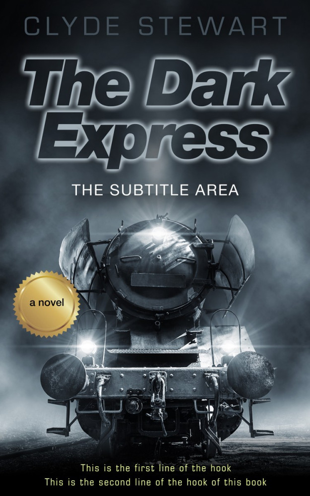 Front view of Outer Space #744 - Premade Mystery & Thriller & Suspense Book Cover