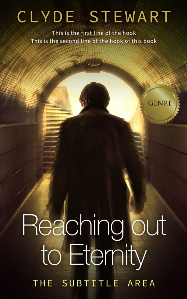 Front view of Eternity #771 - Premade Action & Adventure Book Cover