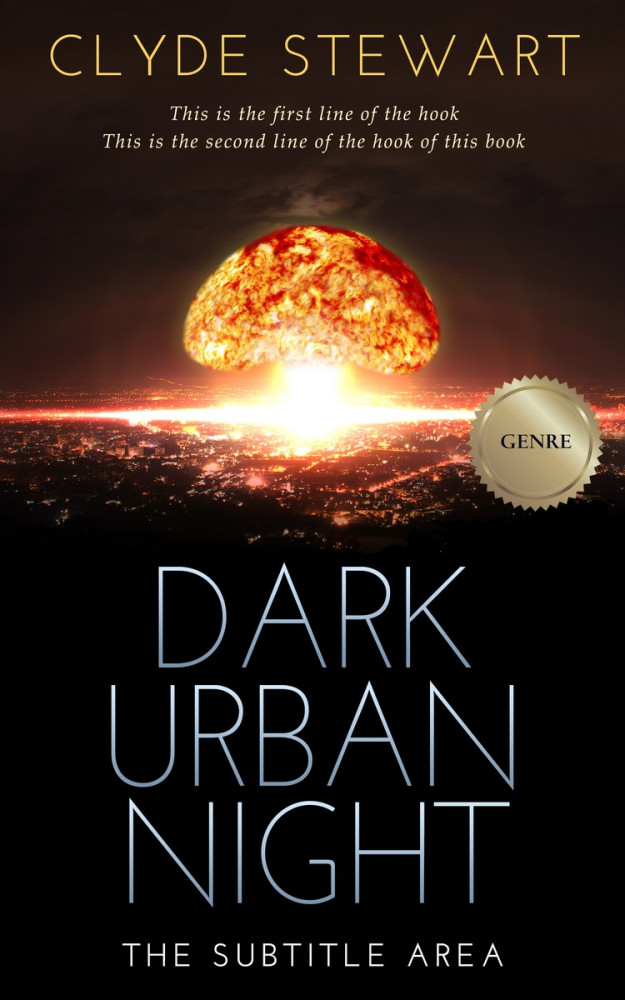 Front view of Whiskey #784 - Premade Apocalyptica Book Cover