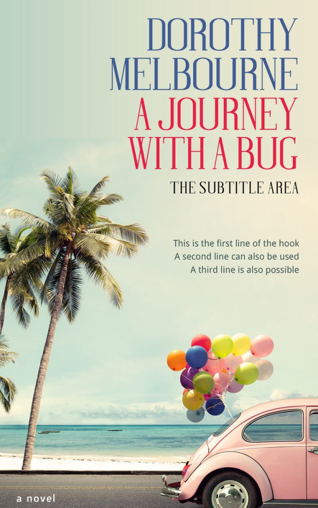 Front view of Periglacial Blue #819 - Premade Romance Book Cover