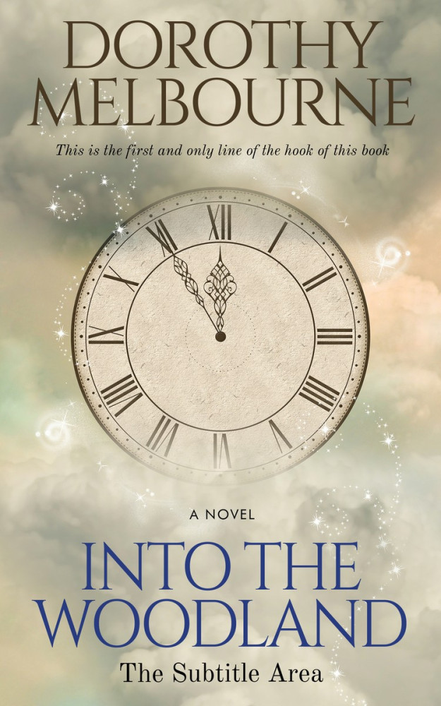 Front view of Soft Amber #821 - Premade Fantasy Book Cover