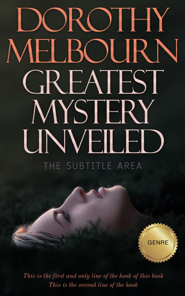 Front view of Heavy Metal #833 - Premade Romance Book Cover