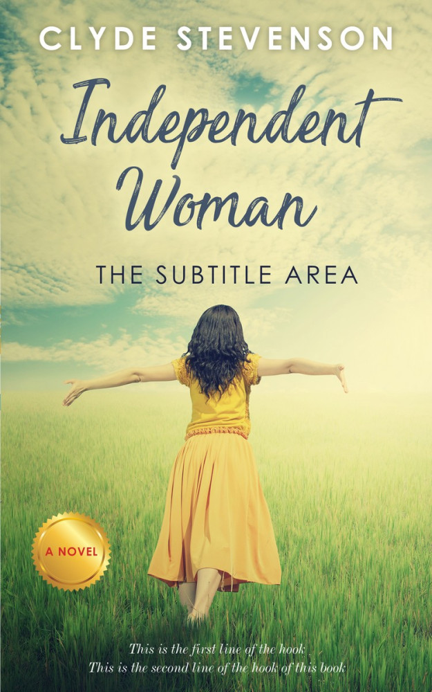 Front view of Pine Glade #867 - Premade Teen & Young Adult Book Cover