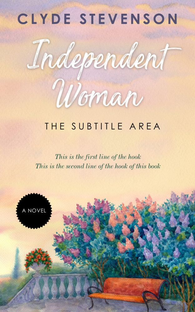 Front view of Grain Brown #873 - Premade Poetry Book Cover