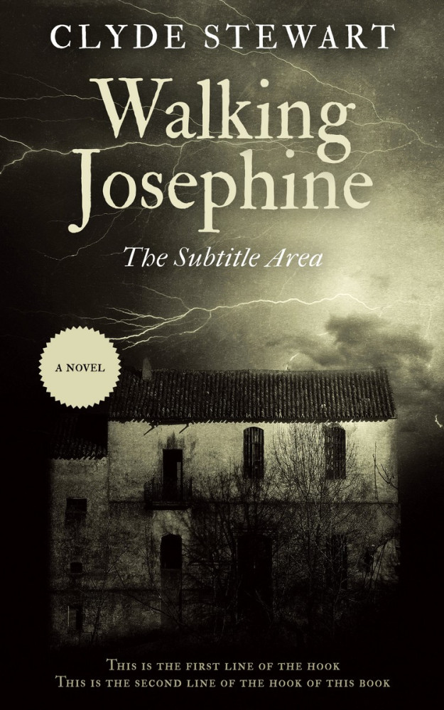 Front view of Zeus #877 - Premade Horror Book Cover