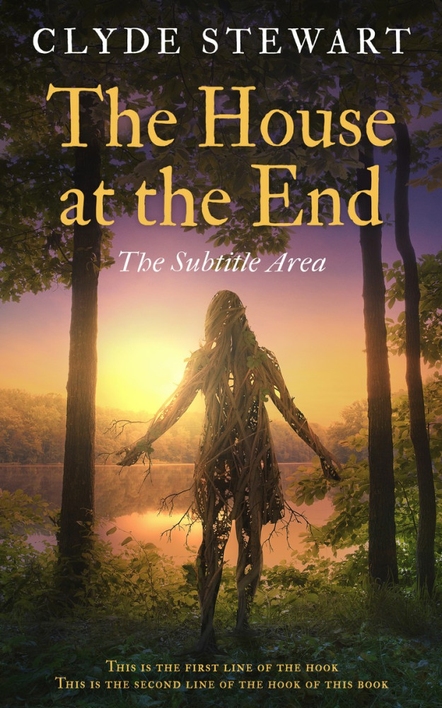 Front view of Whiskey #910 - Premade Surreal Book Cover