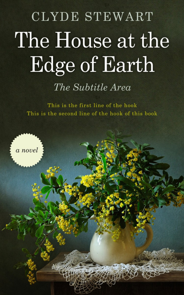 Front view of Rangitoto #932 - Premade Poetry Book Cover