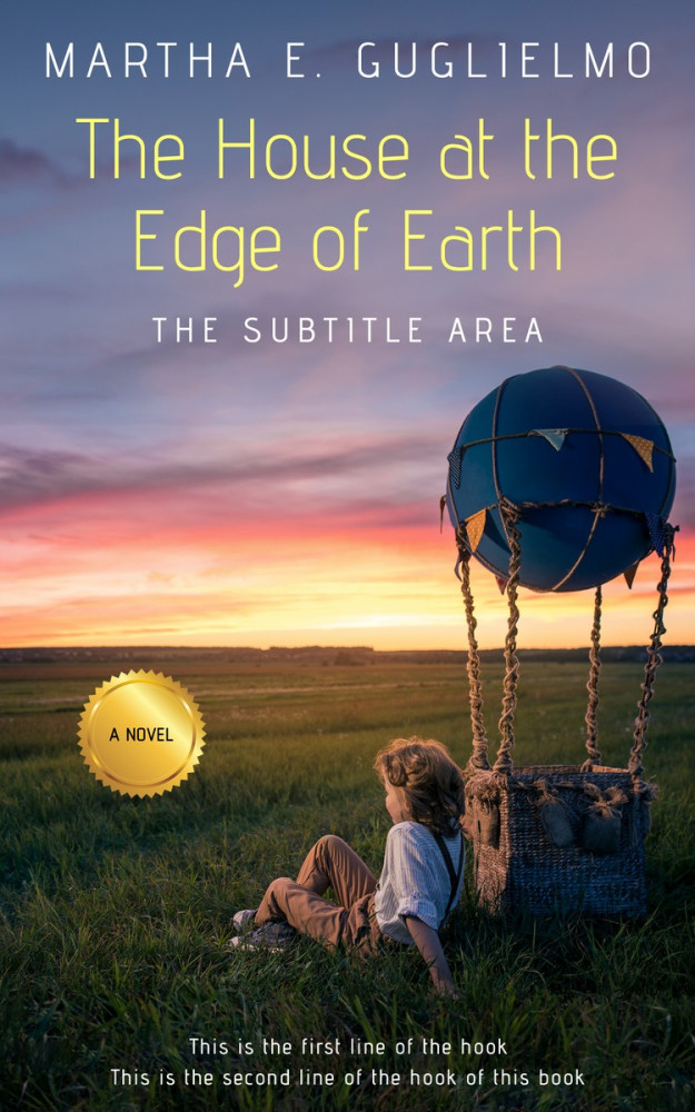 Front view of Outer Space #939 - Premade Fantasy Book Cover