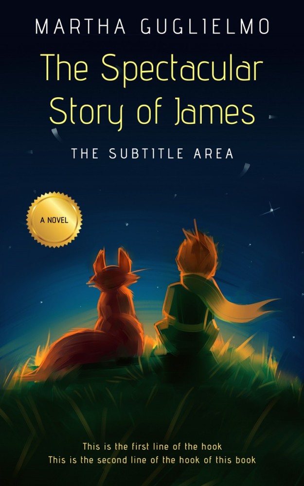 Front view of Firefly #940 - Premade Fantasy Book Cover