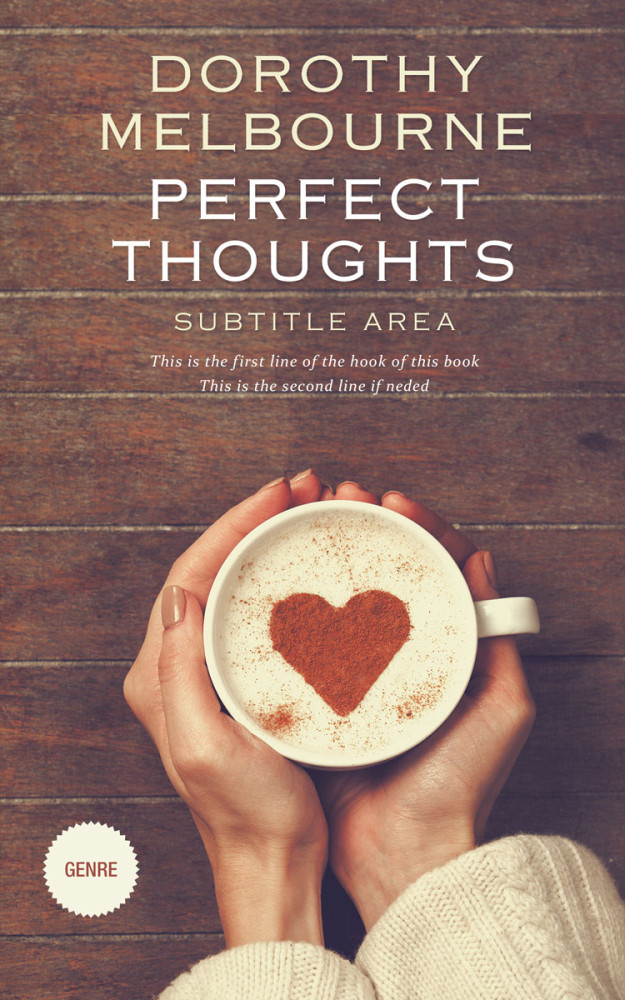 Front view of Ferra #982 - Premade Romance Book Cover