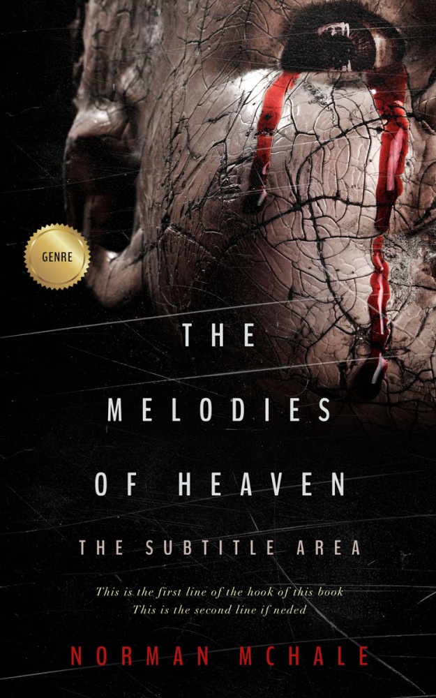 Front view of Quicksand #1025 - Premade Mystery & Thriller & Suspense Book Cover