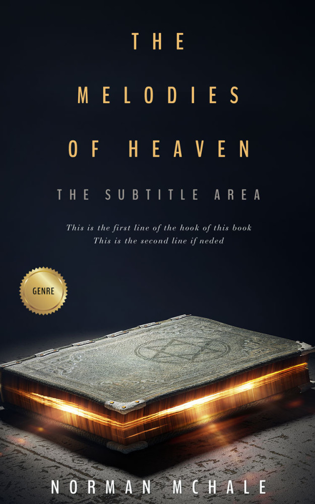 Front view of Woodsmoke #1033 - Premade Historical Book Cover