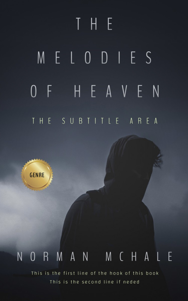 Front view of Shark #1036 - Premade Mystery & Thriller & Suspense Book Cover