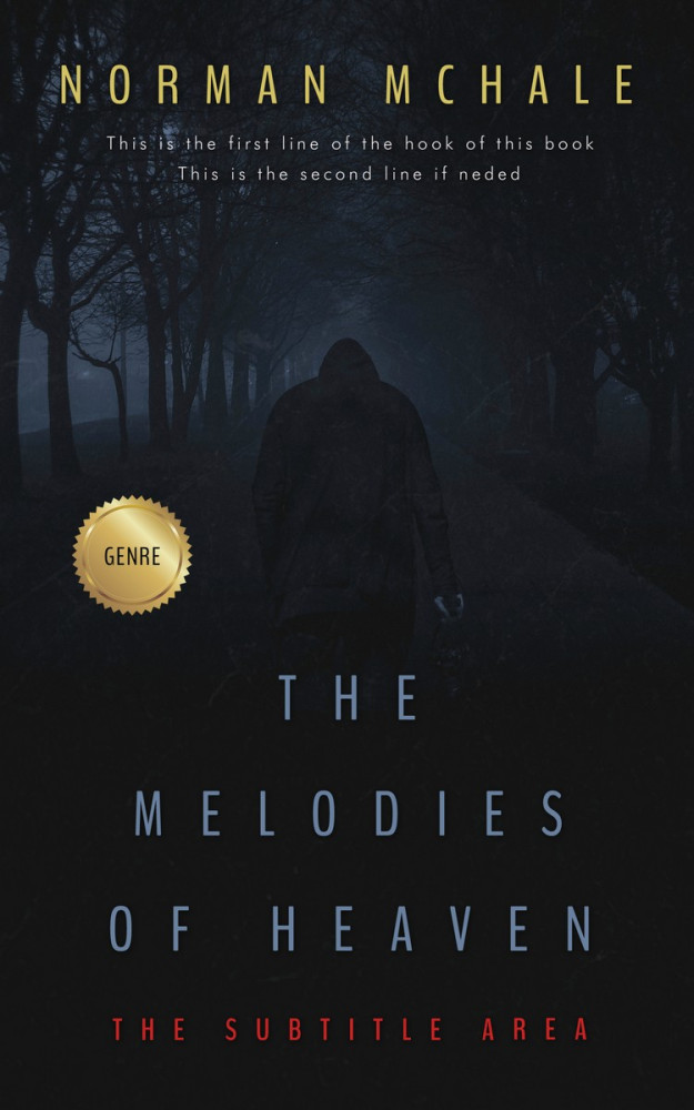 Front view of Woodsmoke #1050 - Premade Mystery & Thriller & Suspense Book Cover