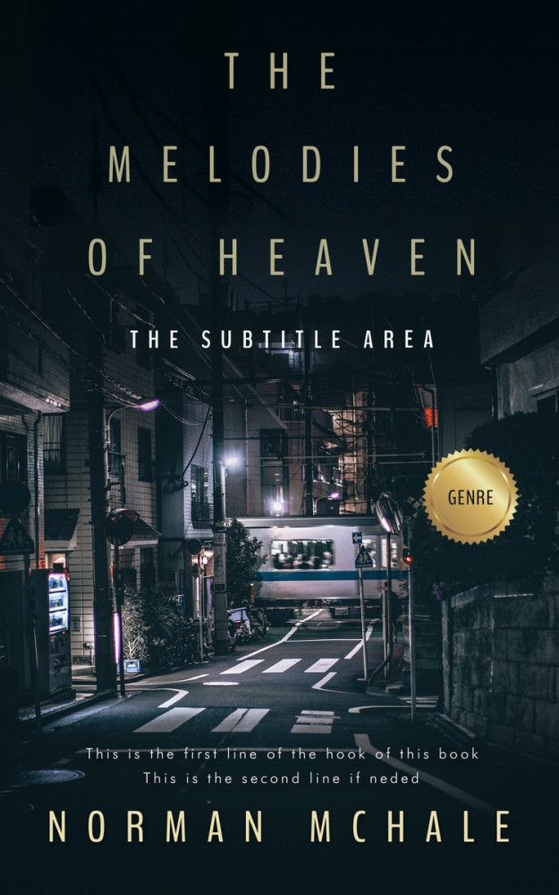 Front view of Aztec #1053 - Premade Mystery & Thriller & Suspense Book Cover