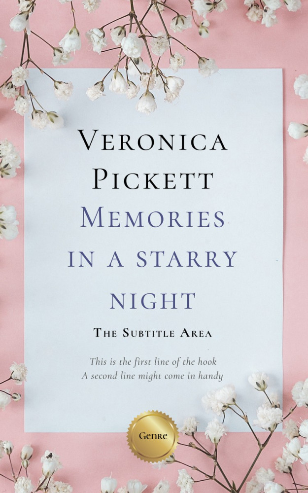 Front view of Bon Jour #1123 - Premade Romance Book Cover