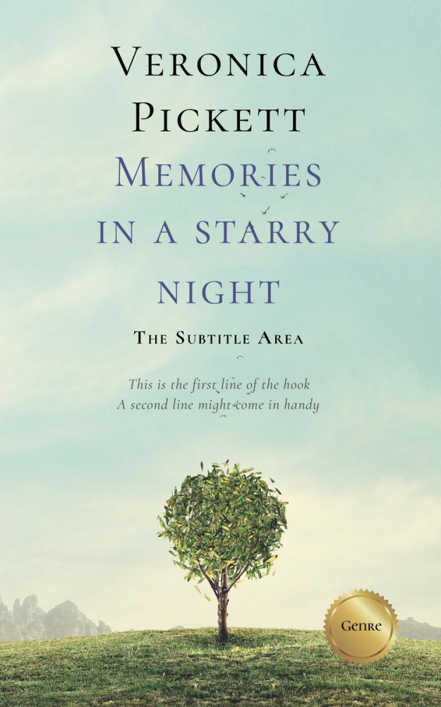 Front view of Sea Mist #1143 - Premade Abstract Book Cover