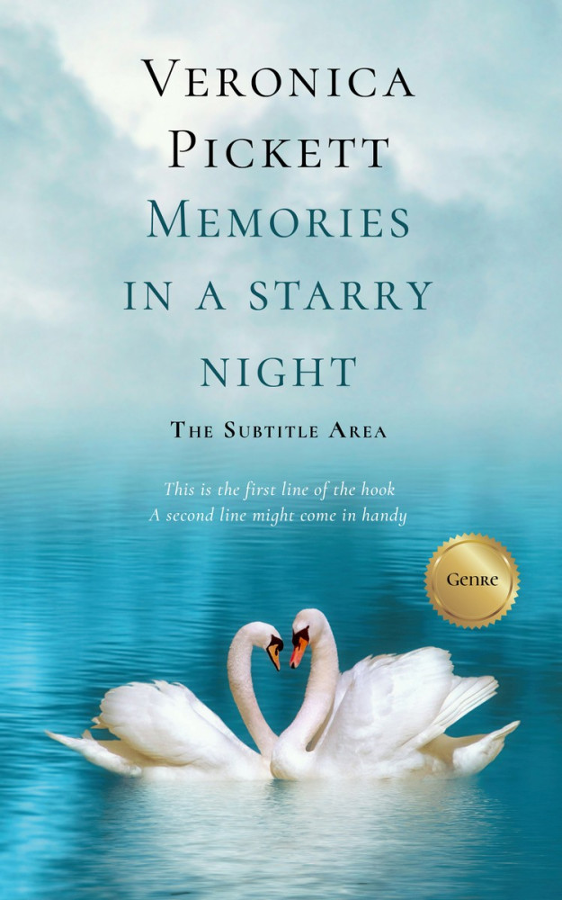 Front view of Jungle Mist #1144 - Premade Romance Book Cover