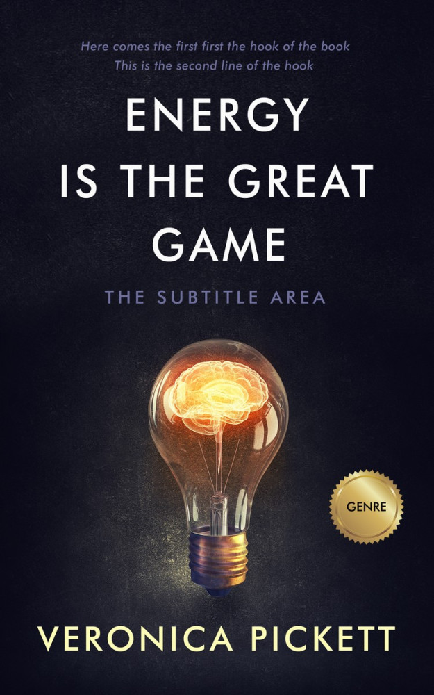 Front view of Steel Gray #1162 - Premade Business Book Cover