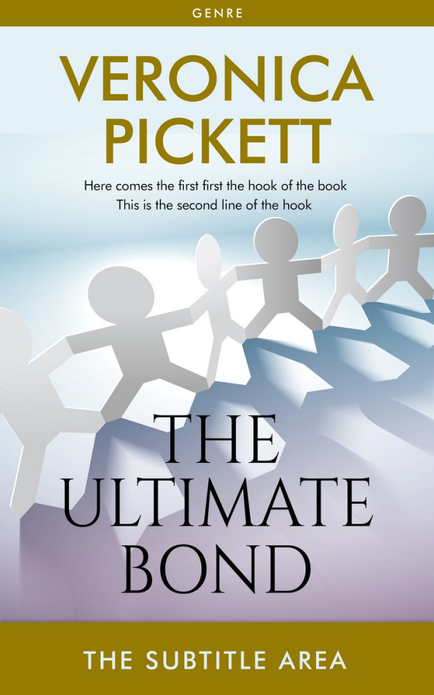 Front view of Geyser #1179 - Premade Business Book Cover