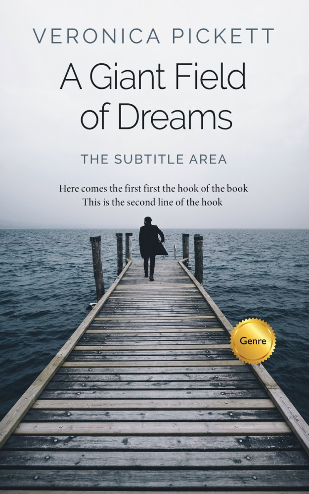 Front view of Iron #1203 - Premade Poetry Book Cover | BookCoverZone