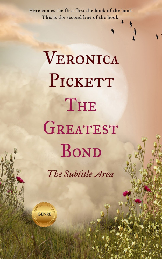 Front view of Pavlova #1219 - Premade Fantasy Book Cover