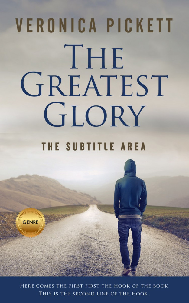 Front view of Tide #1224 - Premade Travel Book Cover | BookCoverZone