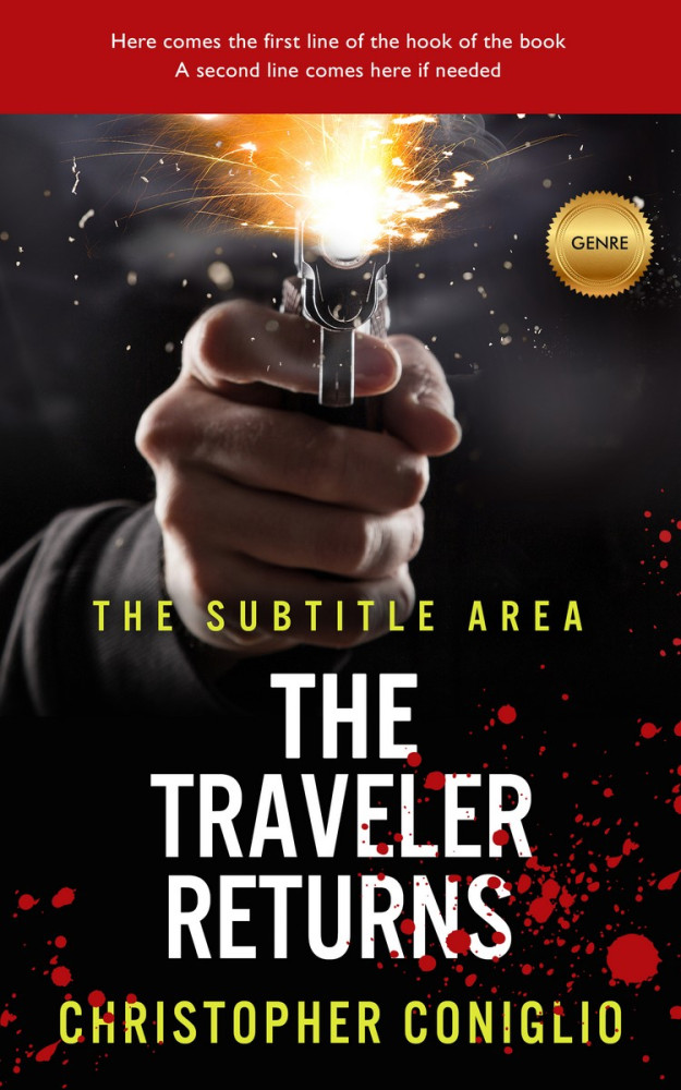 Front view of Crail #1262 - Premade Mystery & Thriller & Suspense Book Cover