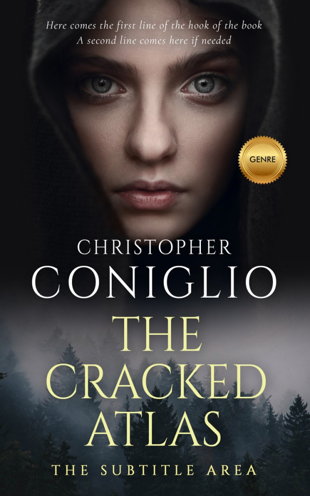 Front view of Shark #1270 - Premade Mystery & Thriller & Suspense Book Cover