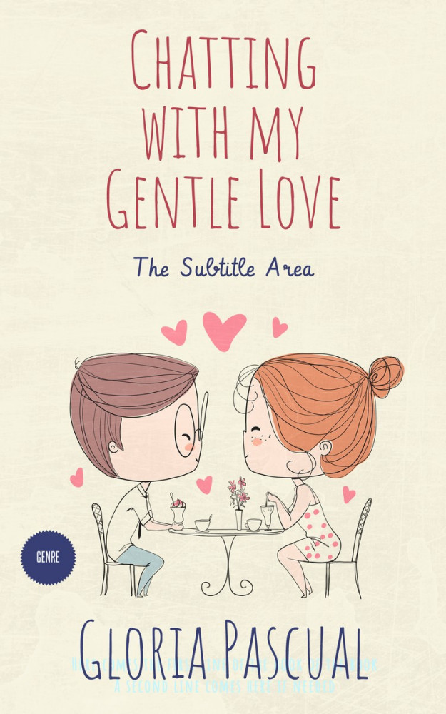 Front view of Ecru White #1282 - Premade Romance Book Cover