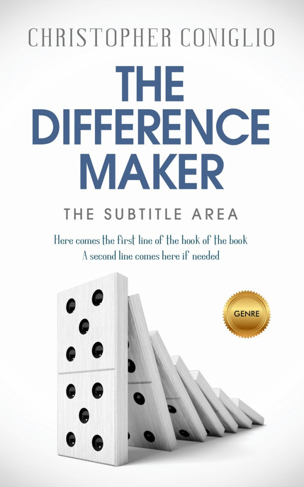 Front view of East Bay #1296 - Premade Apocalyptica Book Cover