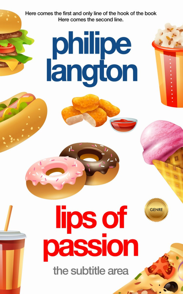 Front view of Raw Sienna #1360 - Premade Health & Dieting & Fitness Book Cover