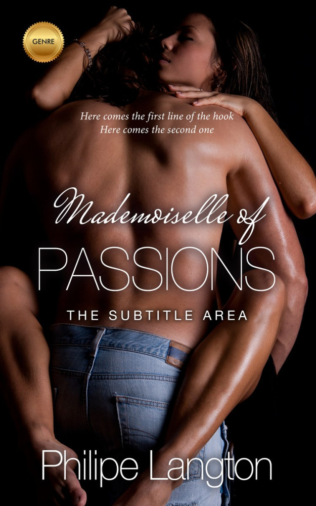 Front view of Sandal #1440 - Premade Erotica Book Cover