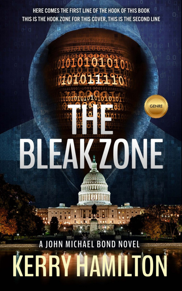 Front view of Cinder #1461 - Premade Mystery & Thriller & Suspense Book Cover