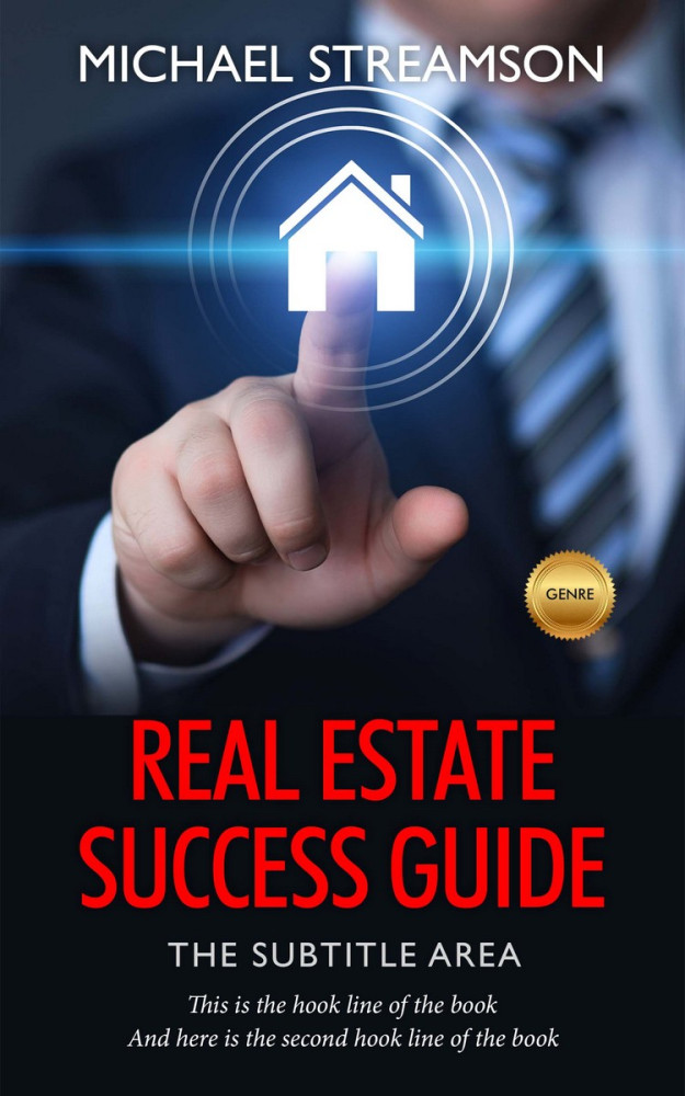 Front view of Mirage #1468 - Premade Business Book Cover