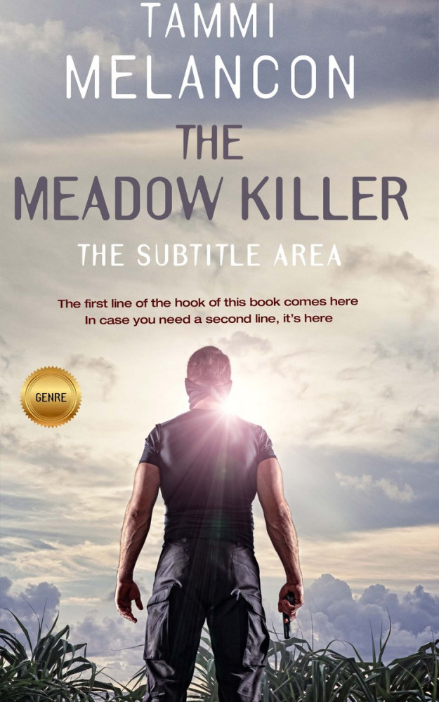 Front view of Silver Rust #1488 - Premade Mystery & Thriller & Suspense Book Cover