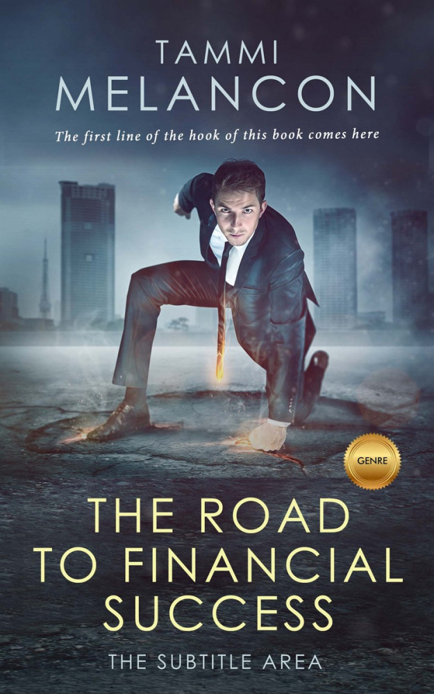 Front view of Tuna #1512 - Premade Business Book Cover