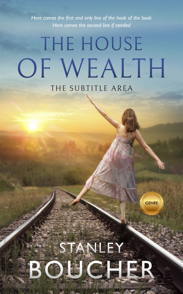 Front view of Tobacco Brown #1553 - Premade Travel Book Cover