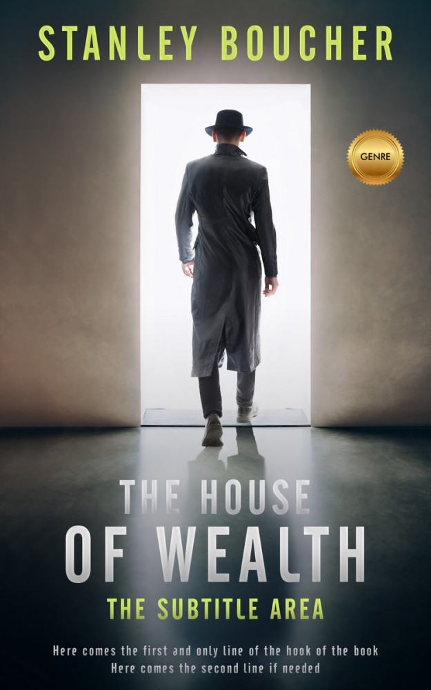 Front view of Cape Cod #1566 - Premade Mystery & Thriller & Suspense Book Cover