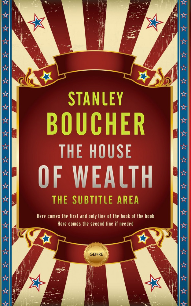 Front view of Zombie #1570 - Premade Abstract Book Cover