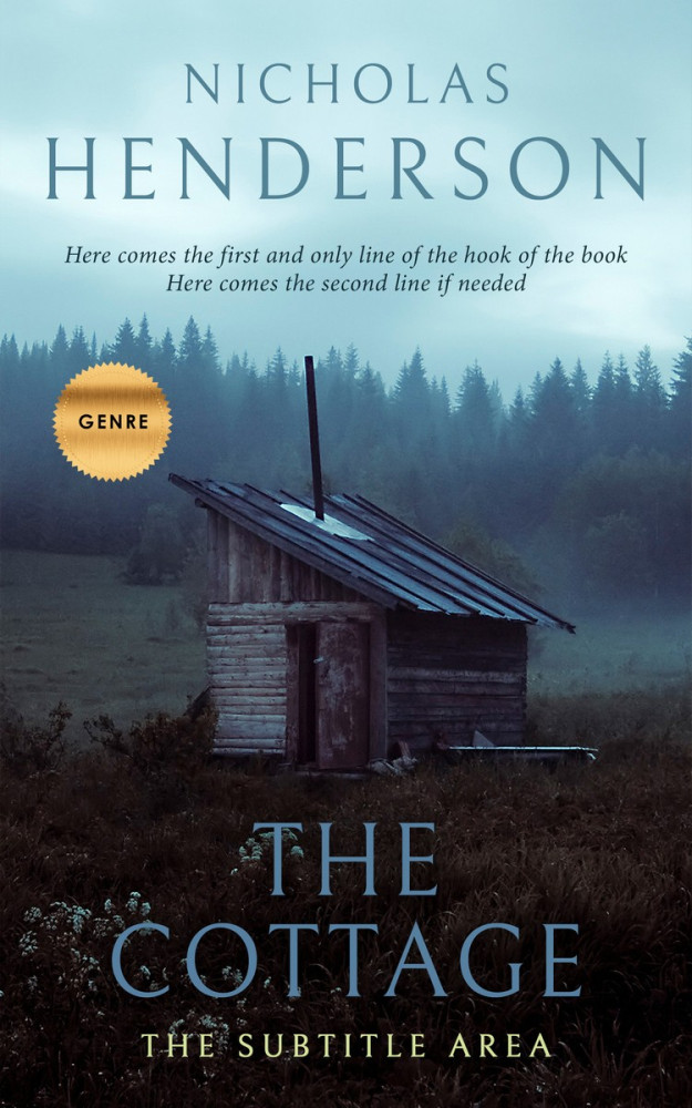 Front view of Ziggurat #1579 - Premade Mystery & Thriller & Suspense Book Cover