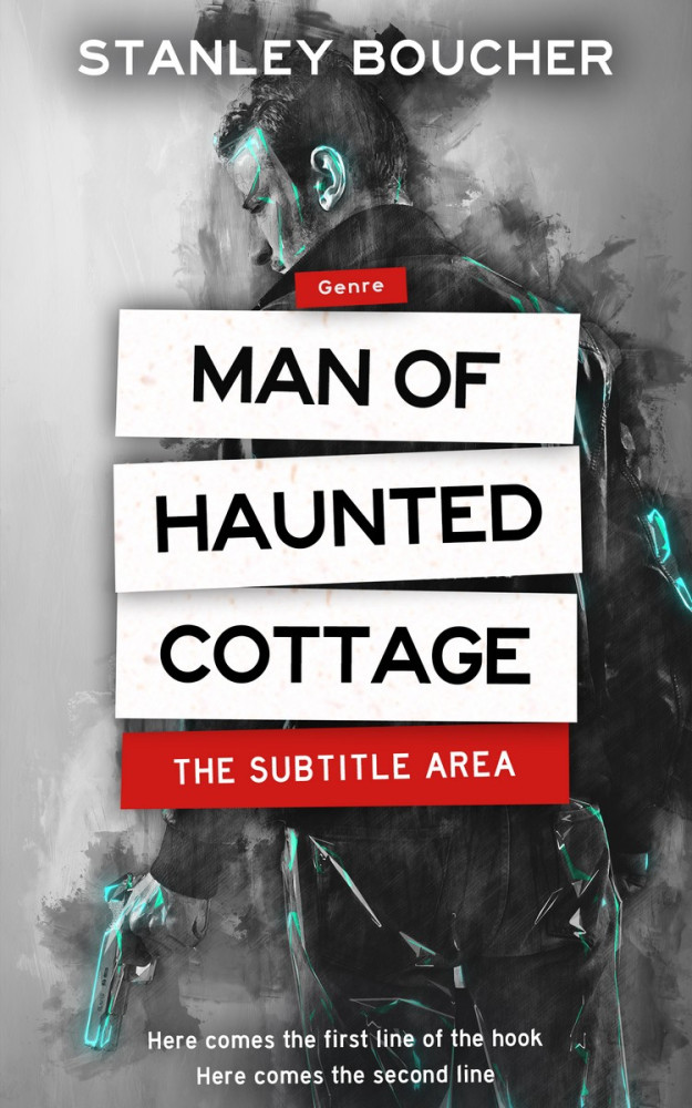 Front view of Cape Cod #1604 - Premade Mystery & Thriller & Suspense Book Cover