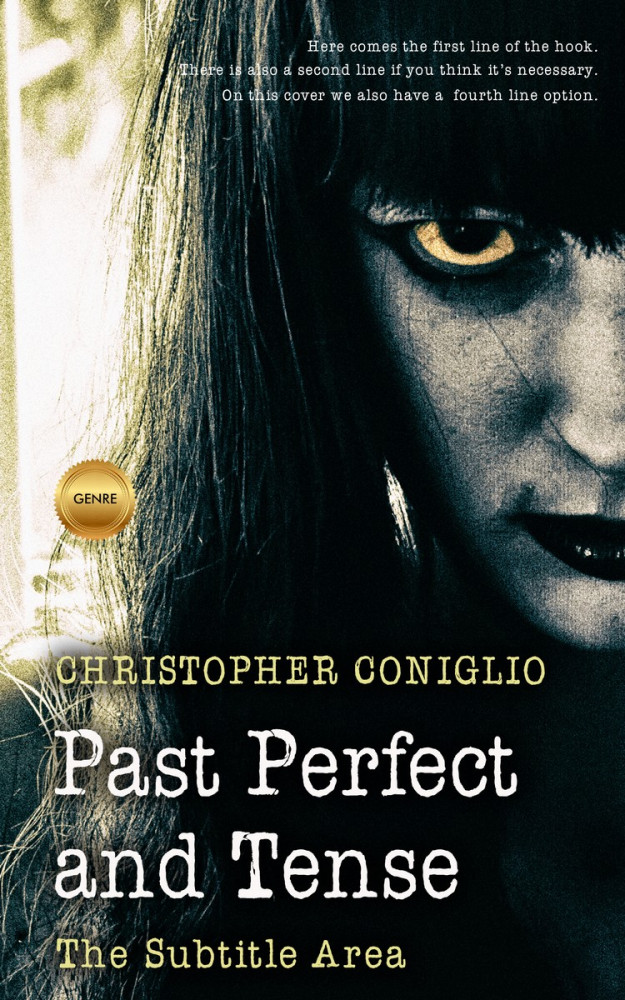 Front view of Bunker #1694 - Premade Horror Book Cover