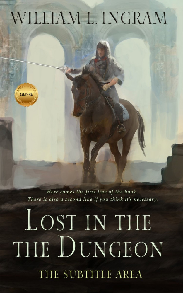 Front view of Zeus #1720 - Premade Historical Book Cover