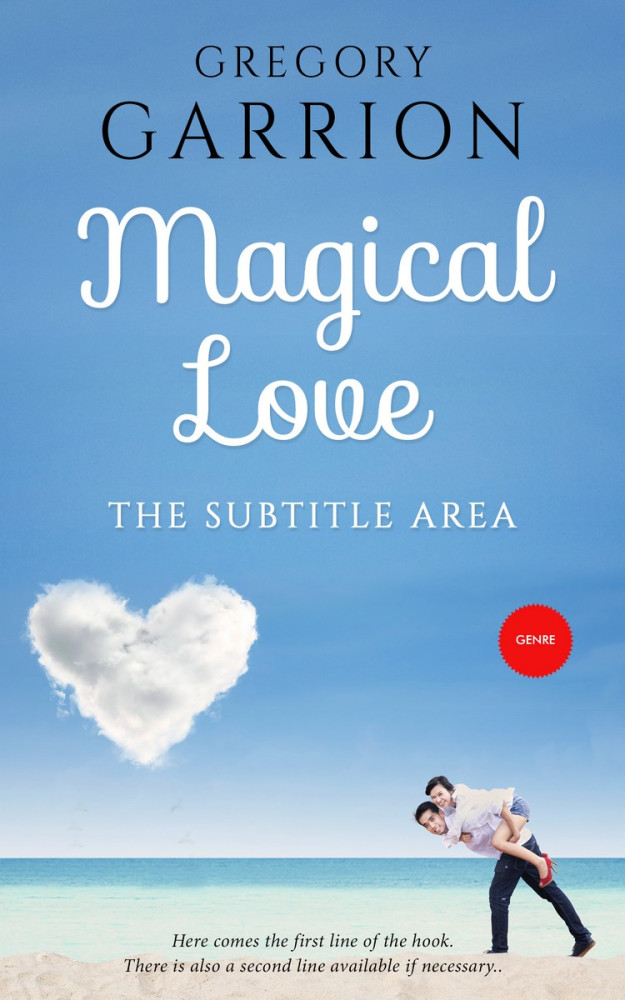 Front view of Danube #1754 - Premade Romance Book Cover