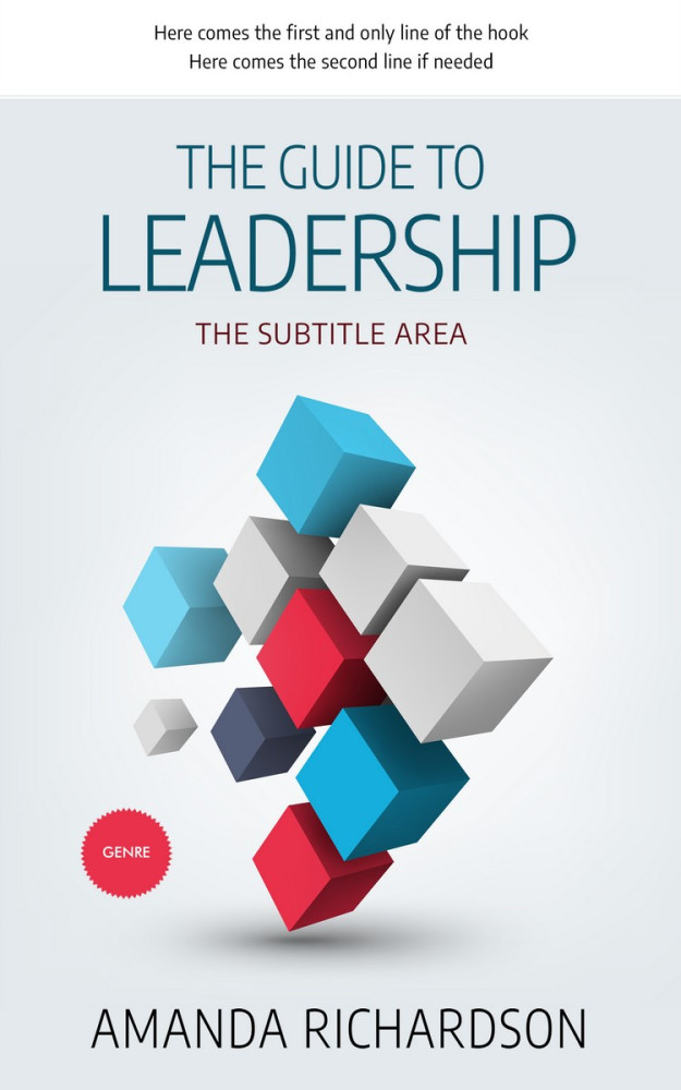 Front view of Porcelain #1788 - Premade Business Book Cover