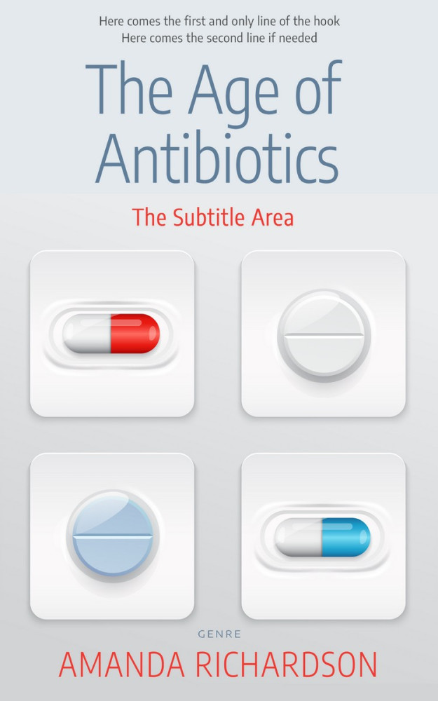 Front view of Iron #1789 - Premade Medical Book Cover